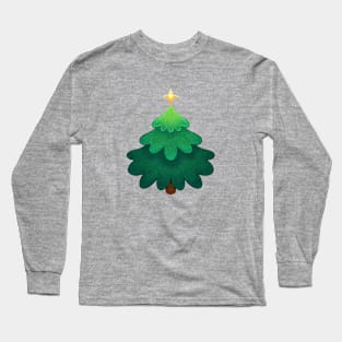 Festive Holiday Tree Long Sleeve T-Shirt